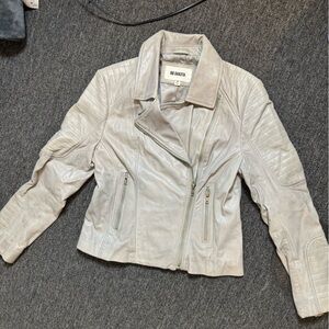 BBDAKOTA Tan Leather Jacket Size M